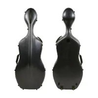 4/4 CELLO HARD CASE - MATTE BLACK