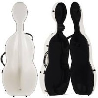 4/4 CELLO HARD CASE - WHITE