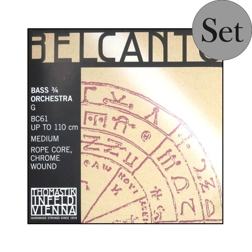 BELCANTO BASS ORCHESTRA 3/4 (1 SET)