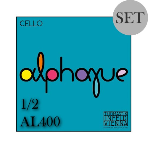 ALPHAYUE CELLO STRING 1/2 SIZE (1 SET)