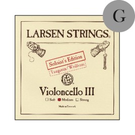 LARSEN SOLOIST EDITION TUNGSTEN CELLO STRING  (G STRING)