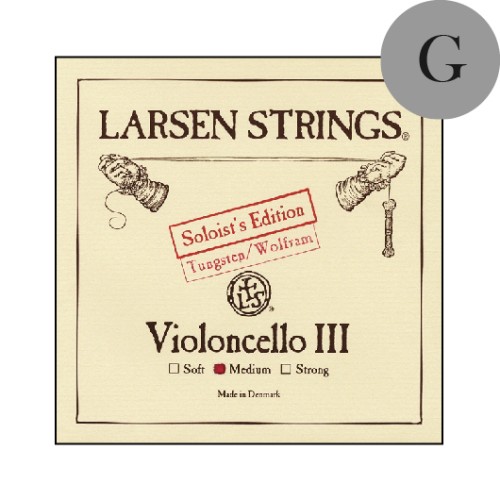 LARSEN SOLOIST EDITION TUNGSTEN CELLO STRING  (G STRING)