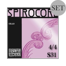 SPIROCORE MEDIUM CELLO STRING 4/4 SIZE (1 SET)