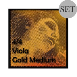 EVAH PIRAZZI GOLD VIOLA STRING (1 SET)