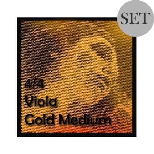EVAH PIRAZZI GOLD VIOLA STRING (1 SET)